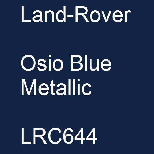 Land-Rover, Osio Blue Metallic, LRC644.